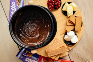 Milka recept voor Chocoladefondue